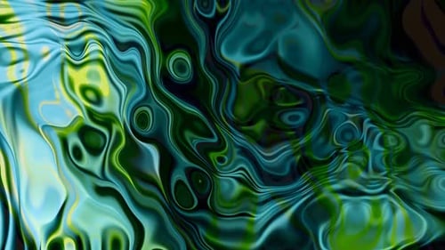 New Green cyan Colorful Abstract Shiny Marble Liquid Animated Background