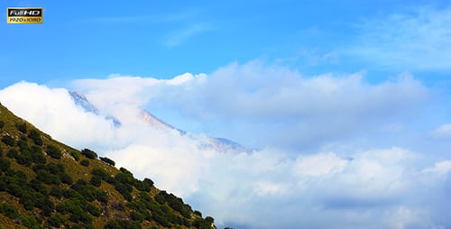 Clouds and Mountain