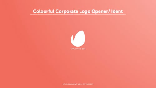 Colourful Corporate Logo Opener / Ident