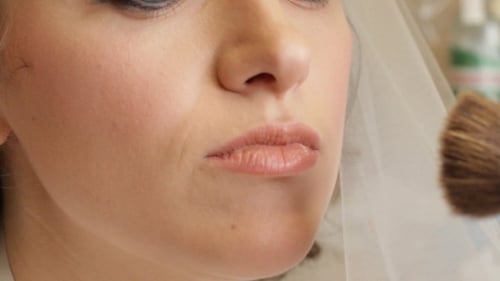 Girl Doing Bridal Makeup