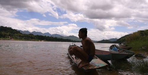 Boy On A Boat