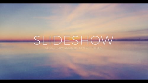 Dynamic Clean Slideshow Opener with Modern Transitions