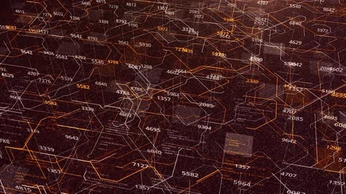Abstrakte Hightech-Motion-Grafiken