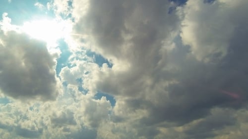 View Of The Sky And Clouds