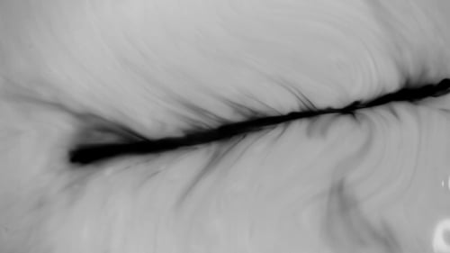 Tintenfleck auf Papier