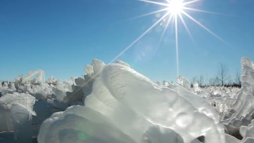Winter Ice Blocks
