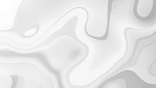 Smooth Fluid Abstract White Wavy Motion Background
