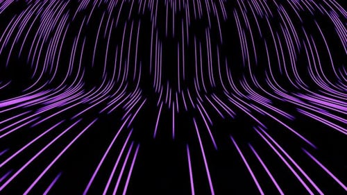 Abstract Futuristic Purple Lines Moving Background