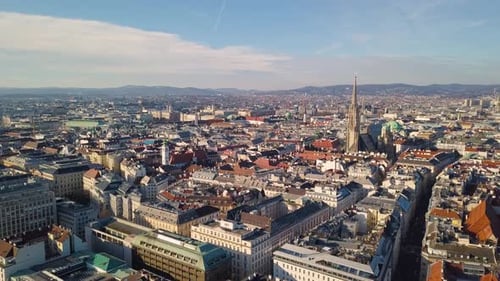 Aerial View of Vienna
