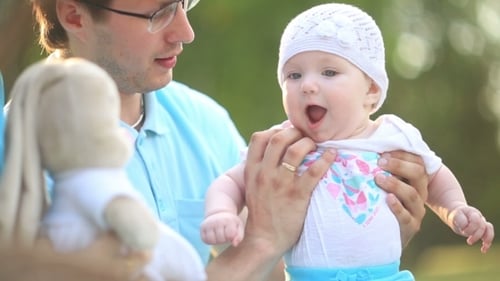 Eine glückliche Familie