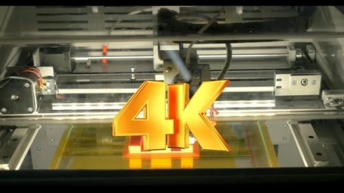 3D Printer At Work