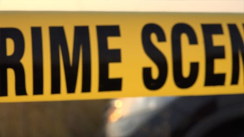 Crime Scene Tape Marks Police Investigation