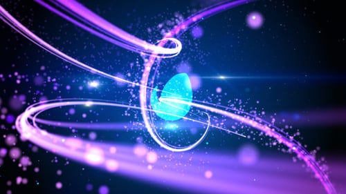 Dynamic Light Streaks Logo Reveal Animation