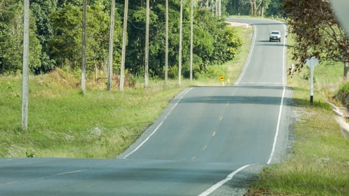 Auto auf der Straße