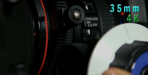 Cinema Camera Rig With Lens 04