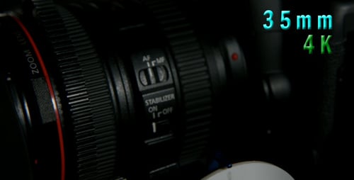 Close Up of a Modern Black Camera