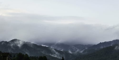 Dark Storm Clouds Before Rain