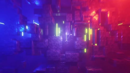 Abstract Scifi Tunnel