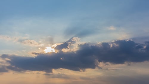 Sunset Clouds In Motion 8