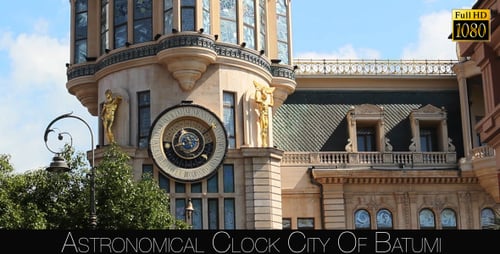 Astronomische Uhr Stadt Batumi