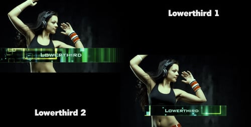 Tech Tunnel Lowerthird Set