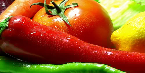 Vibrant Close-up of Fresh Vegetables