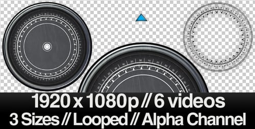 Animated Circular Countdown Timer with Blue Progress Indicator