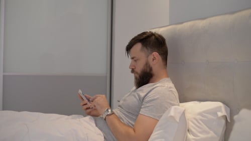 Texting Message on Smartphone