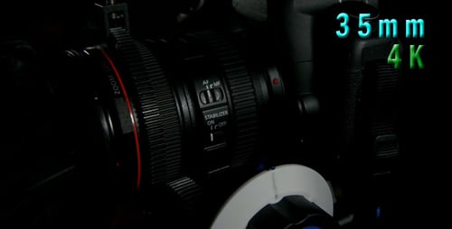 Side View Of Camera With Lens 07