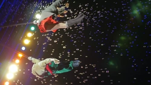 Young Aerial Performers Showing Their Art