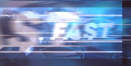 Modern Glitch Digital Promo Opener