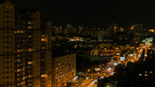 Night City In Motion 1