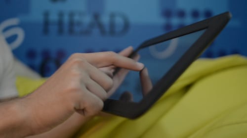 Using New Technology Tablet