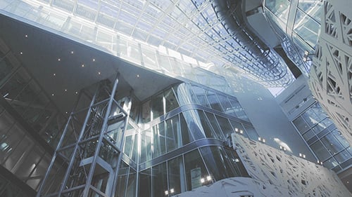 Lift in a Shopping Mall