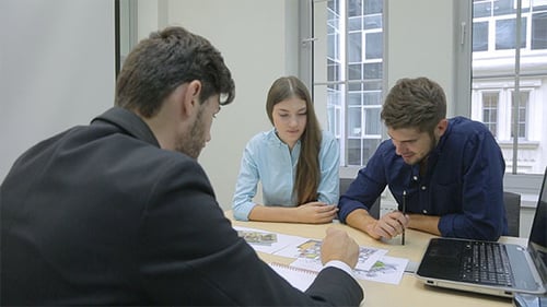 Meeting with Real Estate Broker