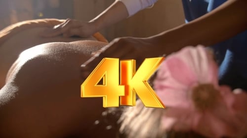 Woman Receiving Relaxing Massage at Luxurious Spa