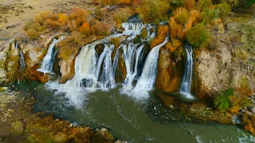 Natural Waterfall.