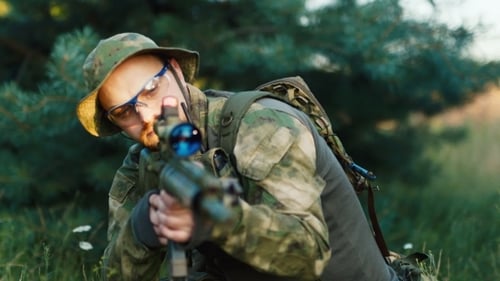 Military Sniper Takes Aim At The Optical Sight