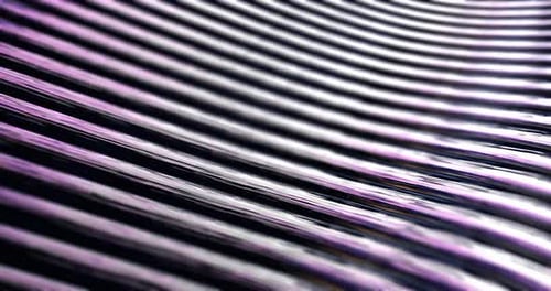 Dynamic Abstract Wavy Lines with Shifting Colors