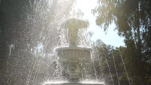 Fountain In Sunlight