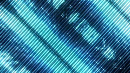 Dynamic Blue Glowing Futuristic Line Grid Pattern