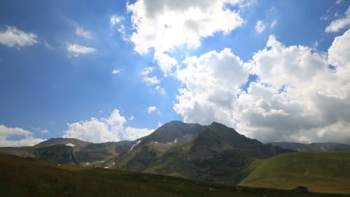Mountain With Clouds