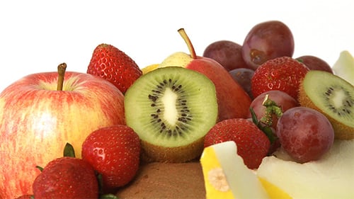 Delicious Fresh Fruit Still Life Close Up