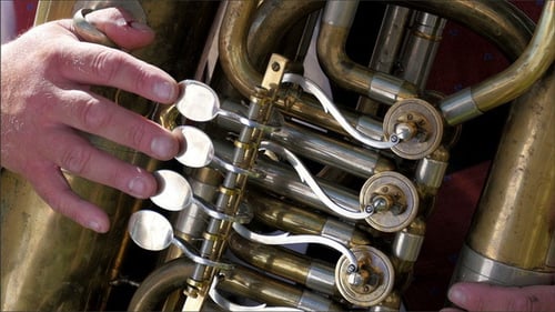 A Trumpet being Played by a Man