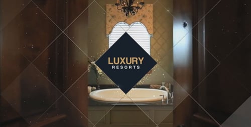 Dynamic Luxury Real Estate Slideshow with Elegant Geometric Transitions