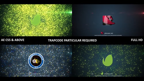 Glowing Particle Logo Reveal 10