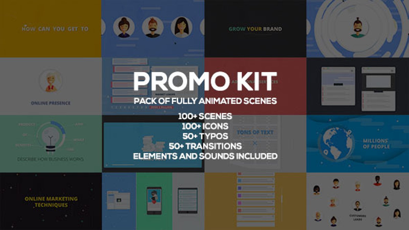 Promo Kit, Product Promo ft. explainer & character explainer - Envato