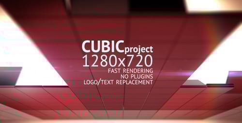 Dynamic 3D Cubes Logo Reveal Introduction