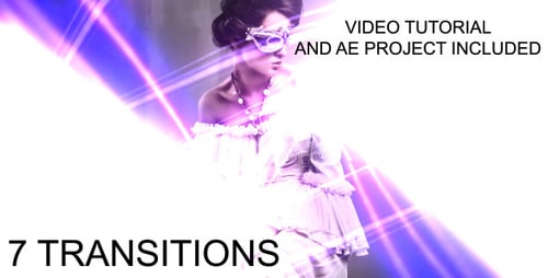 Dynamic Colorized Light Ray Transitions