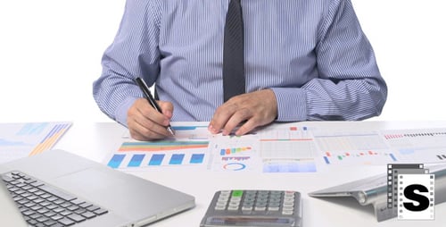 Businessman In Office